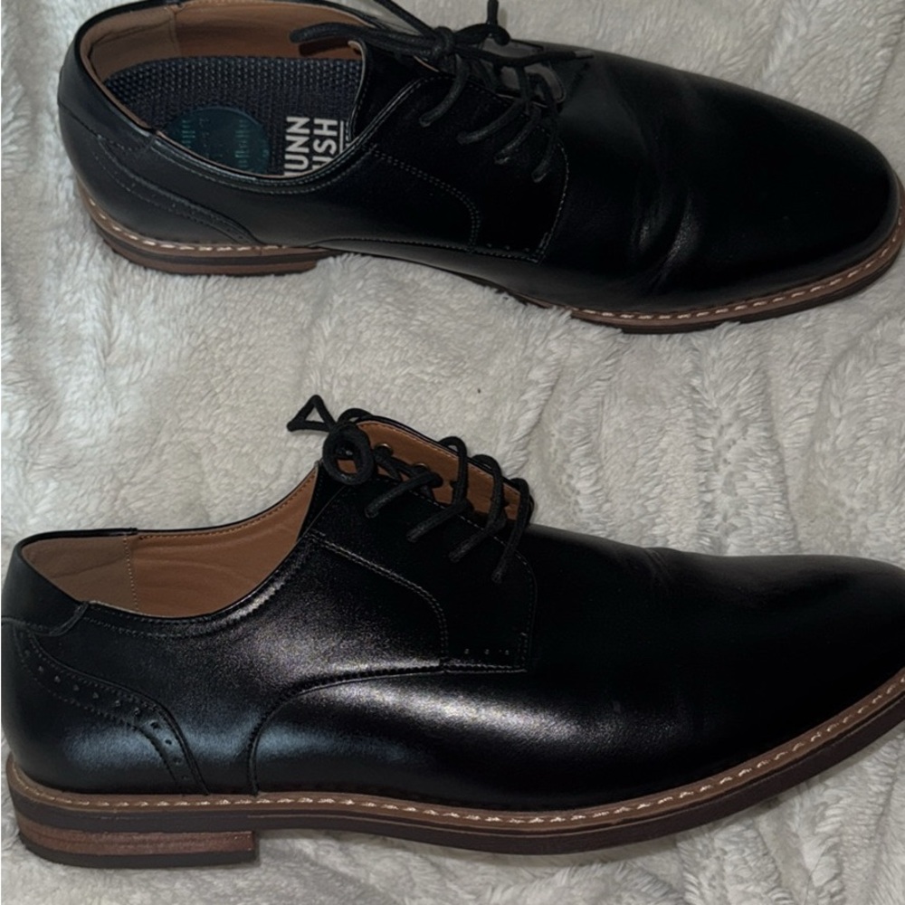 Nunn Bush Black Oxford Shoes